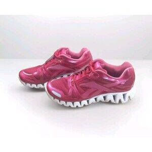 Reebok Zigtech Womans Shoes Size 8 Rose /Pink Excellent Condition